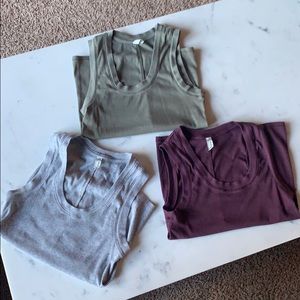 Free People U Neck Tank - 3 Pack!